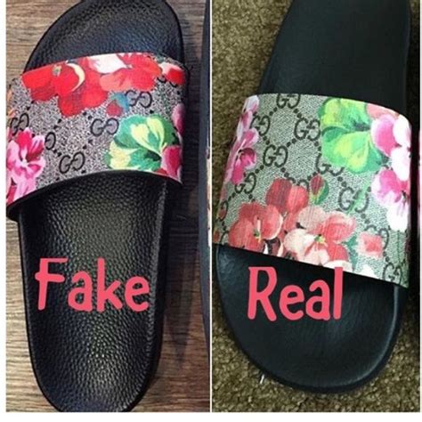 fake real looking gucci slides|the real gucci slides.